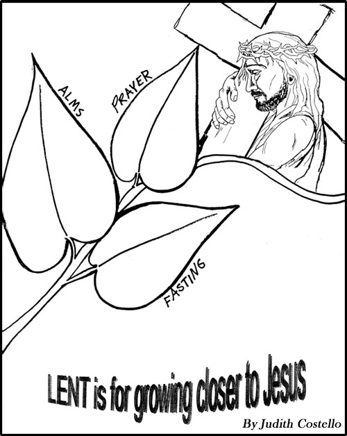 coloring pages for lent - photo #6